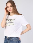 تصویر تی شرت آستین کوتاه زنانه کولینز ا colins | CL1047037 colins | CL1047037