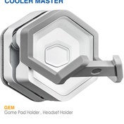 تصویر پایه نگهدارنده هدست کولر مستر Coolermaster Gem COOLER MASTER STAND (GAMEPAD - HEADSET) GEM