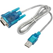 تصویر کابل تبدیل USB2 به RS232 پی نت طول 1 متر P-net USB2 to RS232 Cable 1M