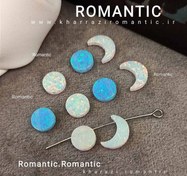 تصویر اوپال اصل مدل سکه ای و ماه 