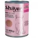 تصویر کنسرو گربه شایر پته ای طعم گوشت 400 گرم Shayer Beef Pate Food For Cats 400g