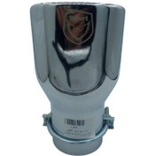 تصویر سر اگزوز ترک پژو چهار گوش فارسی بر آبکاری کد ۲۰۷ 