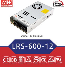 تصویر منبع تغذیه LRS-600-12 