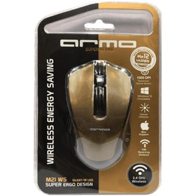 تصویر ماوس بی سیم Armo M21WS Silent Armo M21WS Silent Wireless Mouse