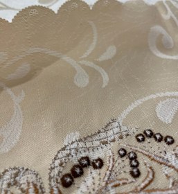 تصویر روپشتی جدید ساتن گلدوزی 