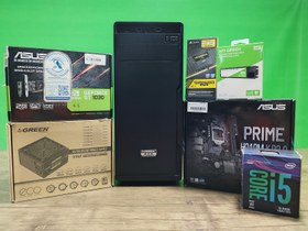 تصویر کامپیوتر نیمه گیمینگ CORE i5 نسل 9 -فروش ویژه 