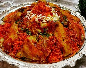 تصویر ادویه مرغ سلطانی - بسته بندی 1 کیلوگرم Iranian Royal Chicken stew Spice