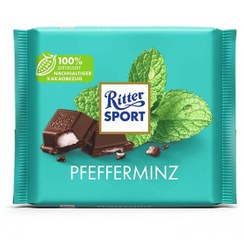 تصویر شکلات ریتر اسپرت نعنایی ۱۰۰ گرم 