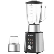 تصویر مخلوط کن مباشی مدل ME-BL2000 ظرفیت ۱.۵ لیتر شیشه ای ۲ کاره 