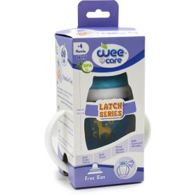 تصویر لیوان با سر سیلیکونی ارتجاعی وی کر 180 میلی لیتر (Wee care-C706) 