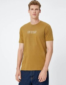 تصویر تی شرت آستین کوتاه مردانه کوتون Koton کد 4WAM10063HK 