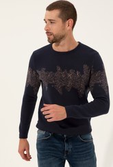 تصویر بافت مردانه آستین بلند راسته | پیر کاردین Pierre Cardin G021SZ0TK.000.1388114 