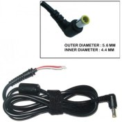 تصویر کابل تعمیری شارژر نوت بوک مدل SONY فیش چپقی 5.6*4.4 میلیمتر 