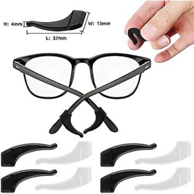 تصویر نگهدارنده عینک سیلیکونی مدل SU822 دو عددی 