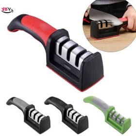تصویر چاقو تیزکن سه کاره knife sharpener