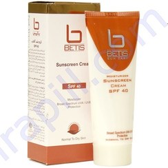 تصویر کرم ضد آفتاب و مرطوب کننده SPF40 بتیس حجم ۷۵ میلی لیتر 