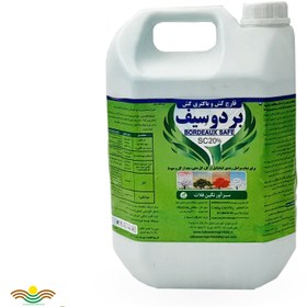 تصویر سم قارچ کش بردو سیف 5 لیتری Bordeaux Safe 20 Percent SC Fungicides Poison