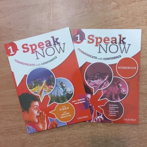 خرید و قیمت کتاب زبان اسپیک نو Speak Now 1 به همراه کتاب کار سایز وزیری ...