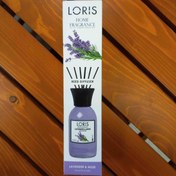 تصویر خوشبو کننده هوا لوریس LORIS اسطوخودوس و مشک lavender-musk ساخت ترکیه 100 میل (اصل) 