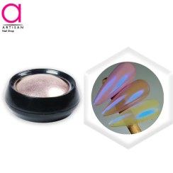 تصویر پودر کروم جواهری کاشت ناخن کد ۲۶ و ۱۰ 