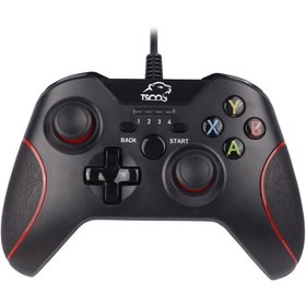 تصویر دسته بازی سیم دار تسکو مدل TSCO TSCO TG-120 TSCO TSCO TG-120 GAME PAD