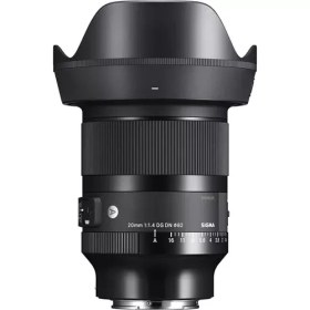 تصویر لنز سیگما DG DN Art سونیE 20mm f/1.4 ا Sigma 20mm f/1.4 DG DN Art Lens for Sony E Sigma 20mm f/1.4 DG DN Art Lens for Sony E
