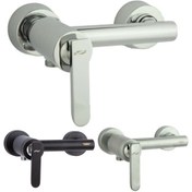 تصویر شیر توالت راسان مدل فلورا کروم مات 