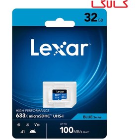 تصویر کارت حافظه میکرو Lexar 32Bit HighSpeed Lexar 32G memory Card