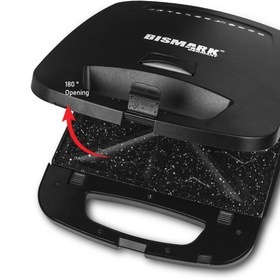 تصویر ساندویچ ساز بیسمارک مدل BM2604 bismark BM2604 sandwich maker