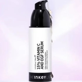 تصویر سرم ویتامین سی 15% و EGF اینکی لیست The INKEY List 15% Vitamin C + EGF Serum 30ml The INKEY List 15% Vitamin C + EGF Serum