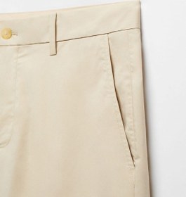 تصویر شلوارک چینی اساسی برند mango man Essential Chino Shorts