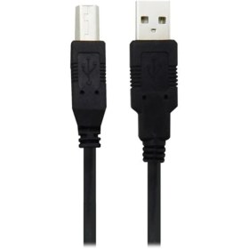 تصویر کابل 1.5 متری پرینتر کی نت K-CUP20015 K-NET K-CUP20015 USB2.0 AM to USB2.0 BM 1.5m Printer Cable