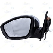 تصویر (پس کرایه) آینه برقی سمت چپ راهنمادار کد 0010137799 برند ایساکو - گارانتی پلاس مناسب تارا 