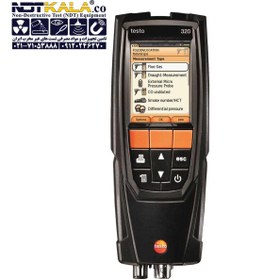 تصویر آنالیزر گاز دودکش تستو TESTO 320 testo 320 Super efficient flue gas analyzer