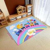 تصویر زیرانداز ضدآب بازی و غذای کودک مربع و مستطیل f41aa F41aa