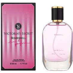 تصویر عطر ادوپرفیوم زنانه زوا مدل ویکتوریا سکرت بامب شل حجم ۵۰ میلی‌لیتر 