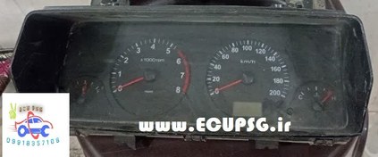 تصویر صفحه کیلومتر پیکان وانت تک گانه چراغ cng Cluster Vanet Bifuel