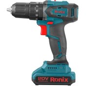 تصویر دریل پیچ گوشتی چکشی شارژی 20 ولت رونیکس مدل 8900K Ronix 8900K Cordless Brushless Hammer Drill Kit