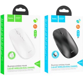 تصویر موس بی سیم هوکو HOCO Wireless mouse GM15 Art 2.4G / BT 