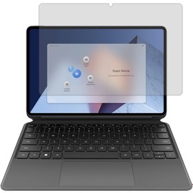 تصویر گلس لپ تاپ هوآوی MateBook E مدل نانو هیدروژل شفاف برند راک اسپیس کد XL 