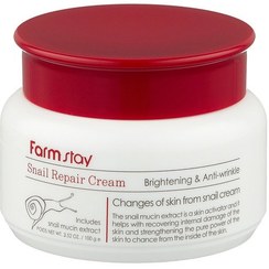 تصویر کرم ضد چروک فارم استی مدل حلزون حجم 100میلی لیتر 