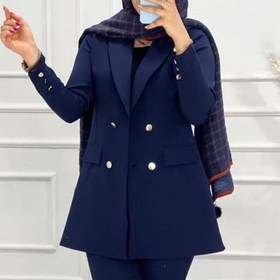 تصویر کت و شلوار زنانه مازراتی مدل افسون 