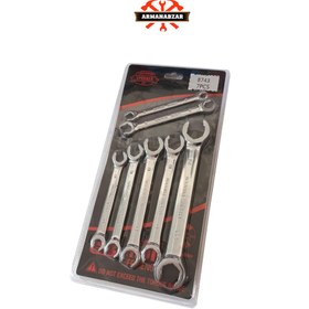 تصویر ست آچار چاکدار 7 عددی 