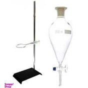 تصویر قیف دکانتور آزمایشگاه مدل Ds2 ظرفیت 2000 میلی لیتر 