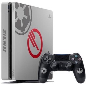 تصویر کنسول بازی سونی PS4 Slim Star Wars Battlefront II | حافظه 1 ترابایت PlayStation 4 Slim 1TB Bundle Star Wars Battlefront II Limited Edition