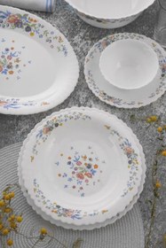 تصویر سرویس غذاخوری آرکوپال طرح ویکتوریا ۲۶ پارچه مناسب ۶ نفر 