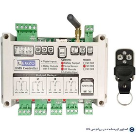 تصویر دستگاه دزدگیر و SMS کنترلر هوشمند لگزو مدل SC302 