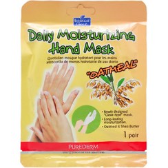 تصویر ماسک دست پیوردرم Oatmeal Purederm Daily Moisturizing Hand Mask Oatmeal