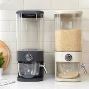 تصویر جا برنجی استوانه ای هوم کت مدل لیان دکمه دار 