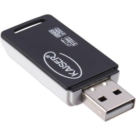 تصویر رم ریدر USB20 همه کاره کایزر (KASER) مدل KR-20 